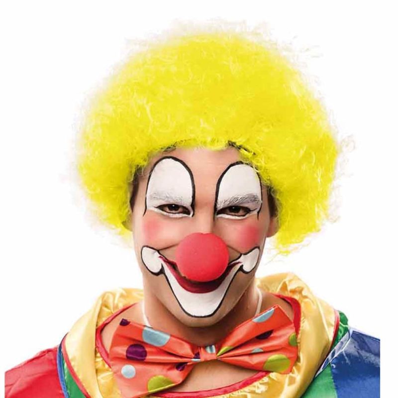 Peluca Clown Amarilla