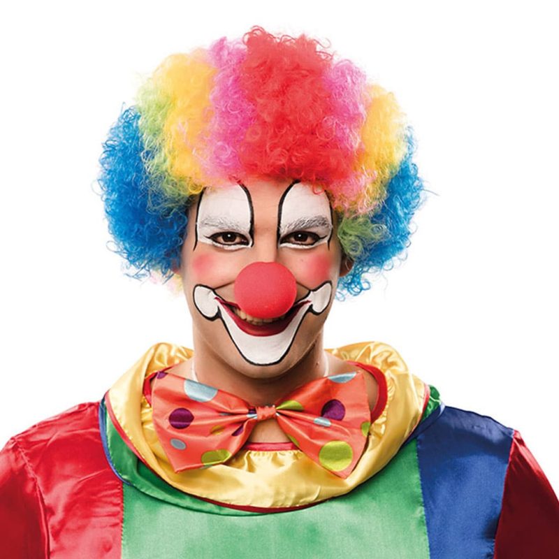 Peluca Clown Multicolor
