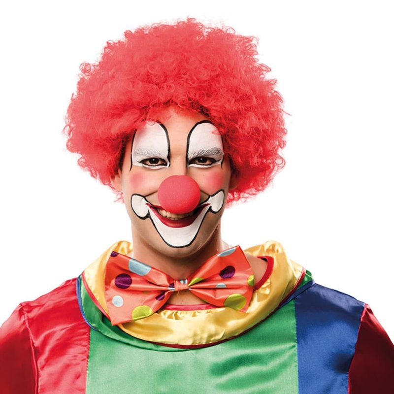 Peluca Clown Roja