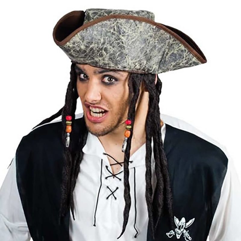 Sombrero Pirata Rastas