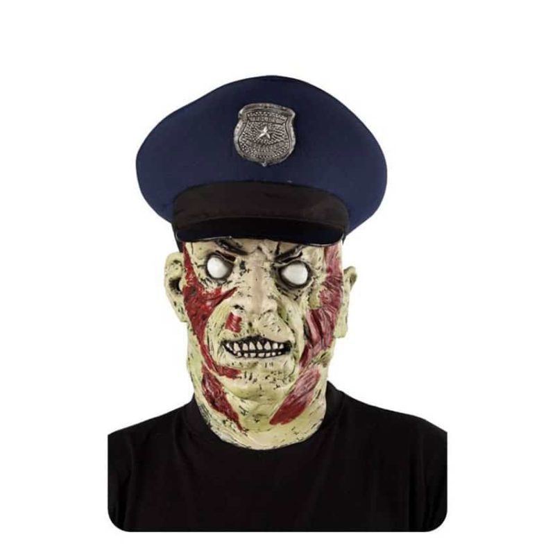 Máscara Policía Zombi