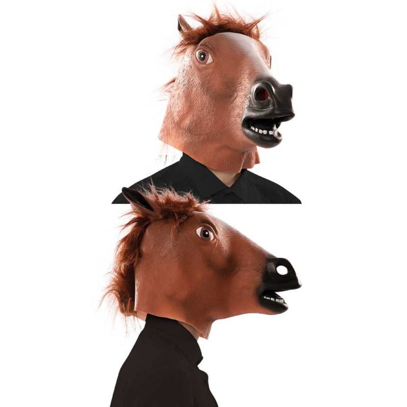Máscara caballo látex