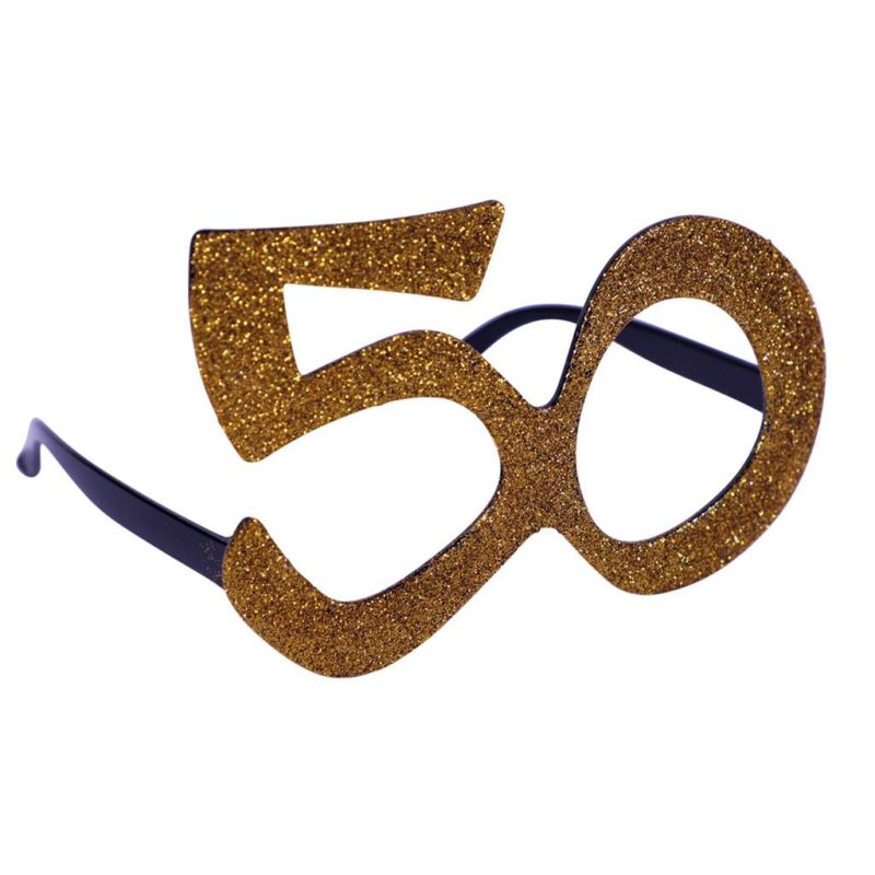 Gafas 50 aniversario oro