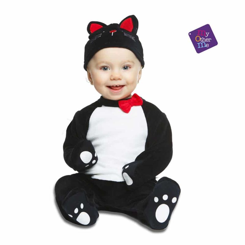 Disfraz de Gatito Negro Bebé