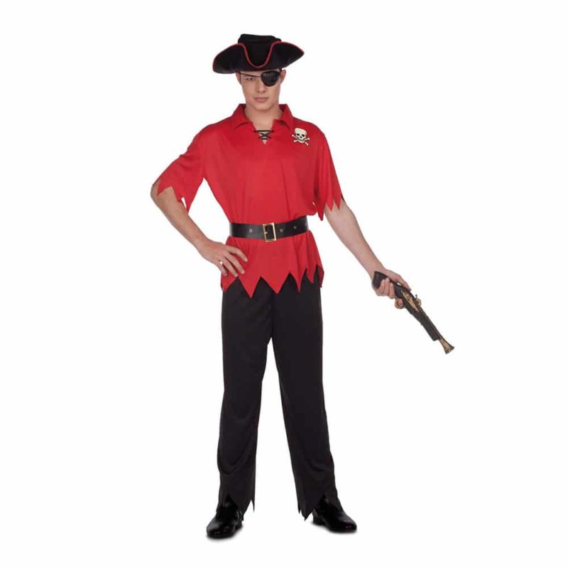 Disfraz de Pirata Rojo M/L