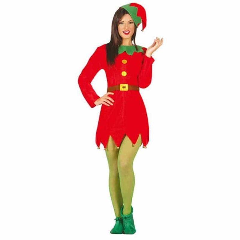 Disfraz de elfa elegante para mujer
