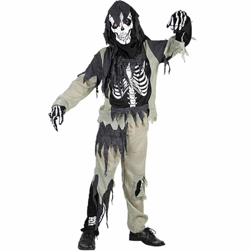 Disfraz de Zombie Esqueleto Infantil