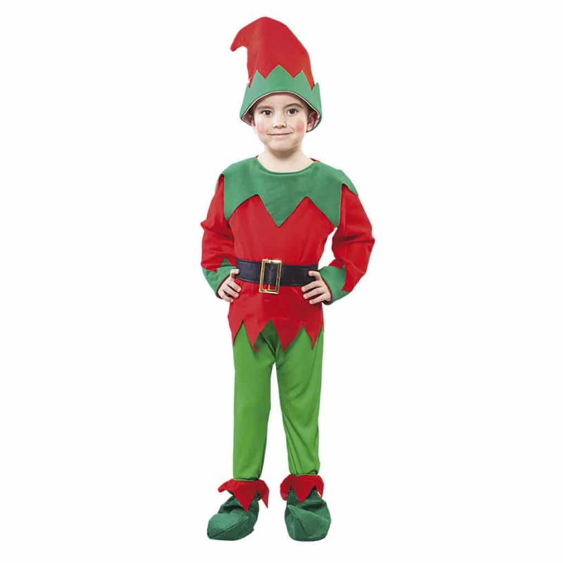 Disfraz de Elfo-Duende Infantil. Talla de 2 a 3 años.