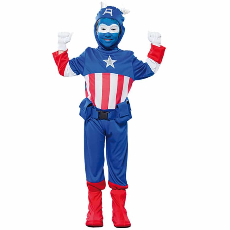 Disfraz de Capitán Azul Americano