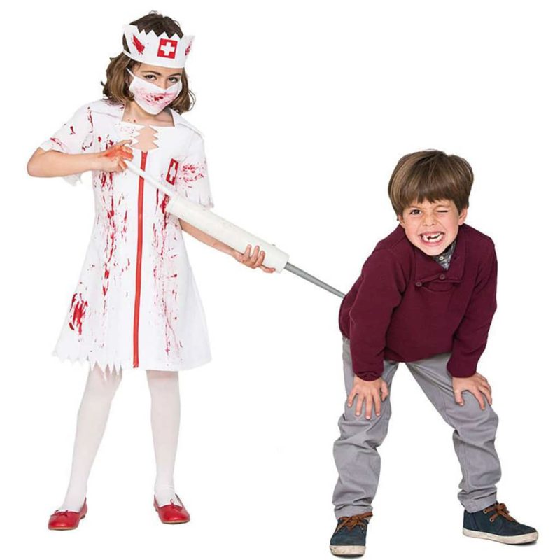 Disfraz de Enfermera Zombie Infantil