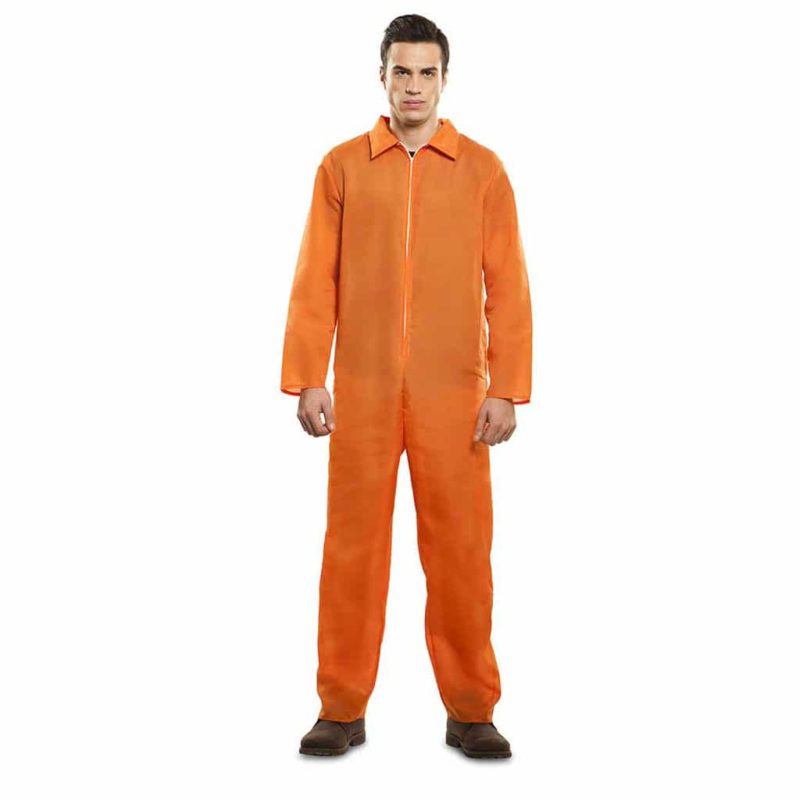 Disfraz de Prisionero Naranja Adulto