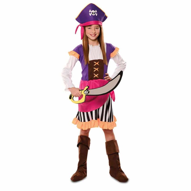 Disfraz de Pirata Aventurera Infantil