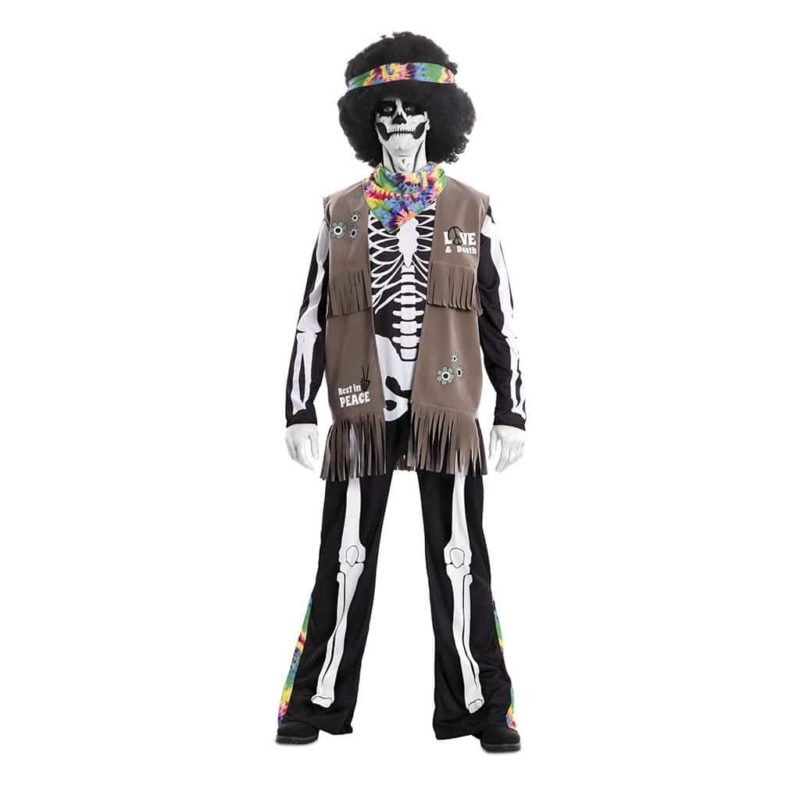 Disfraz de Esqueleto Hippie