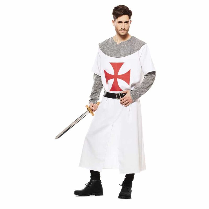 Disfraz de Cruzado Medieval Blanco