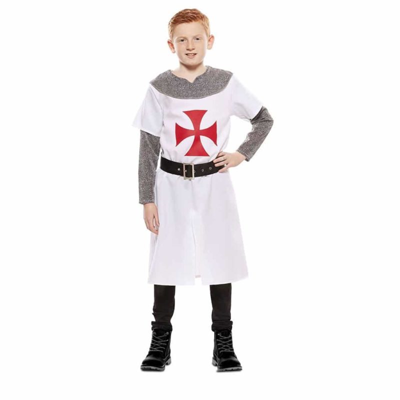 Disfraz de Cruzado Medieval Blanco Infantil