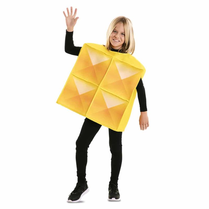 Disfraz de Tetris Amarillo Infantil