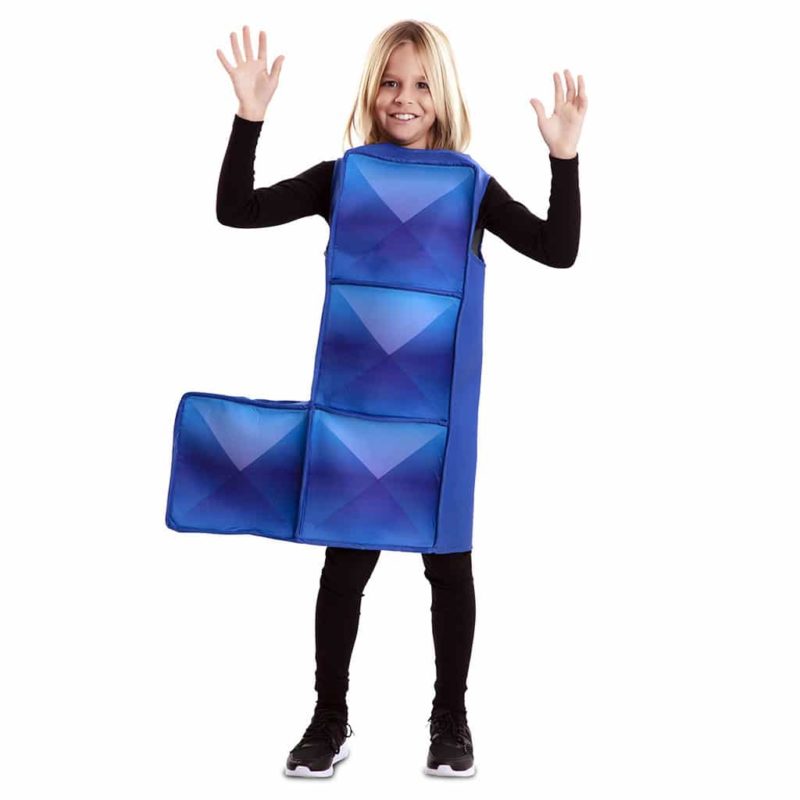 Disfraz de Tetris Azul Infantil
