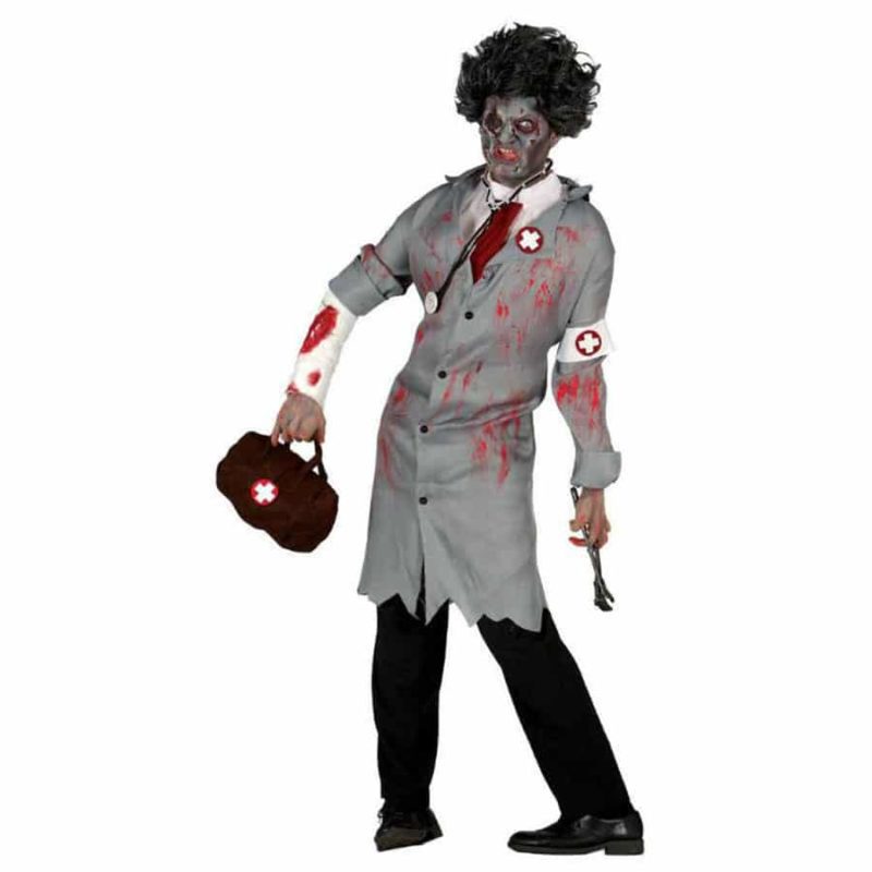 Disfraz de Enfermero Zombie para Hombre Talla M/L