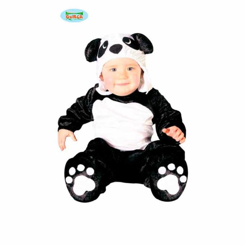 Disfraz de oso panda para bebé