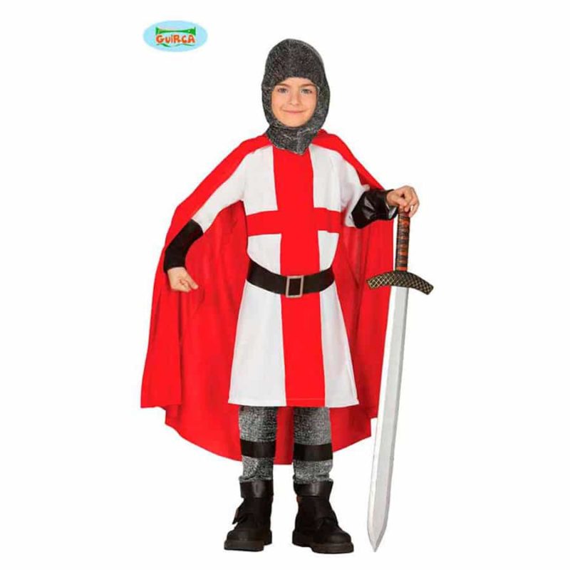 Disfraz de guerrero cruzado para niño