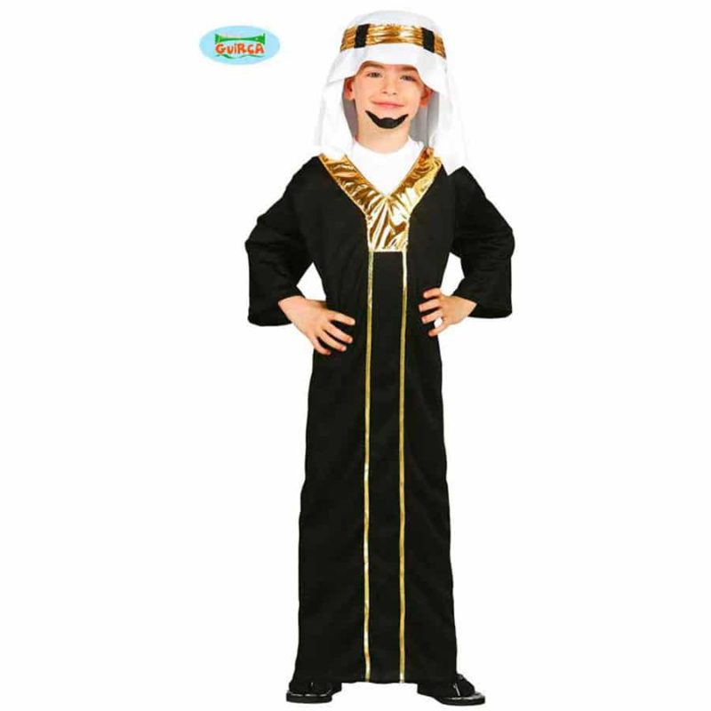 Disfraz de jeque árabe para niño
