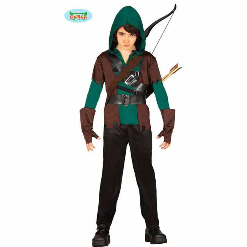 Disfraz de Arquero Robin Arrow para niño