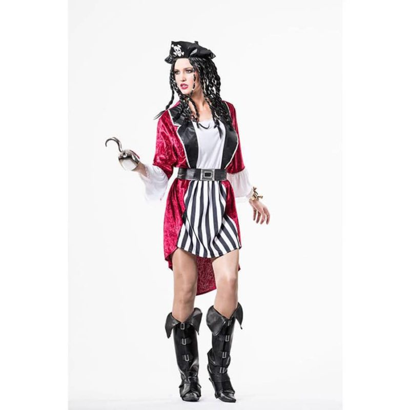 Disfraz de Pirata Chica Mujer Talla Unica