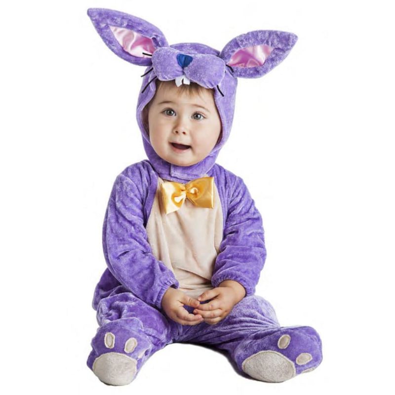 Disfraz de Conejo Lila Bebé