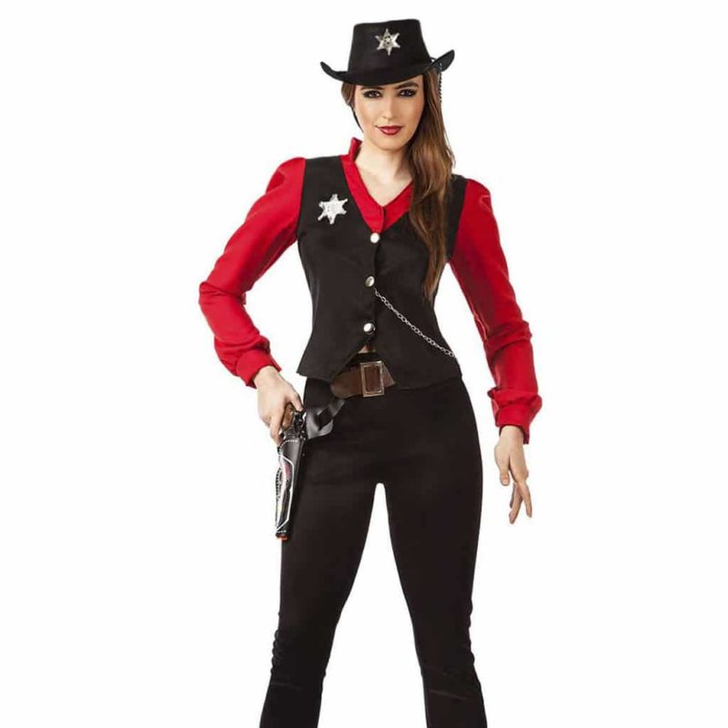 Disfraz de Sheriff Mujer Talla M-L
