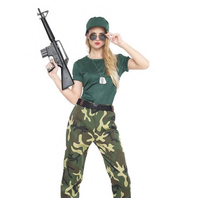 Disfraz de Paramilitar Mujer