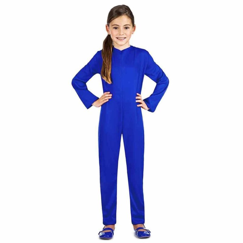 Disfraz de Mono Azul Punto Infantil