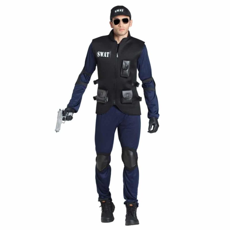 Disfraz de Policia Swat Adulto