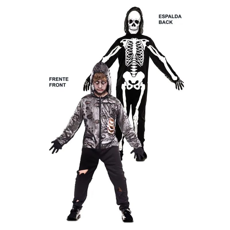 Disfraz Double Fun! Zombie-Esqueleto Infantil