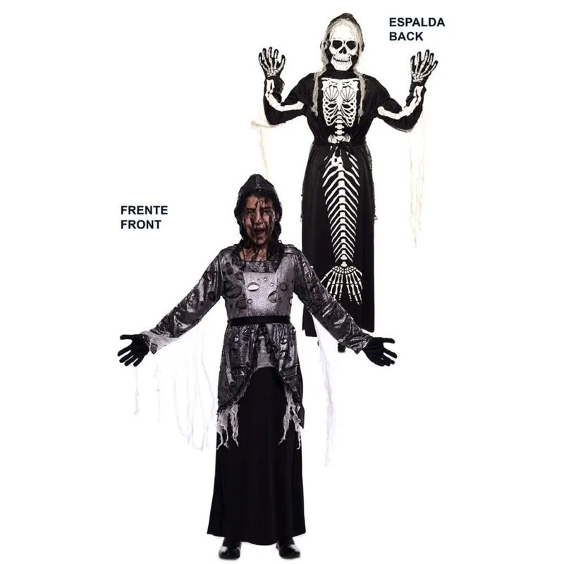 Disfraz Double Fun Muerte-Sirena Esqueleto Infantil