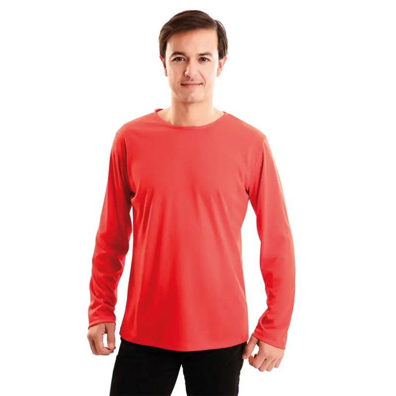 Disfraz de Camiseta Adulto Roja