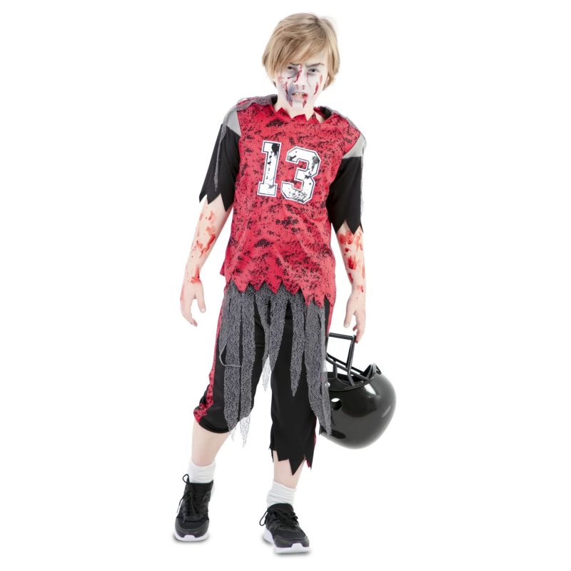 Disfraz de Jugador Futbol Americano Zombie Infantil