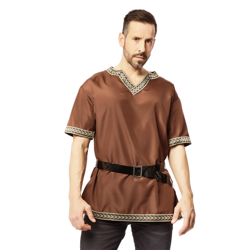 Camisa Medieval Marrón