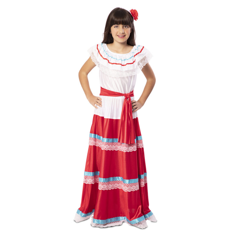 Disfraz de Niña Latinoamericana