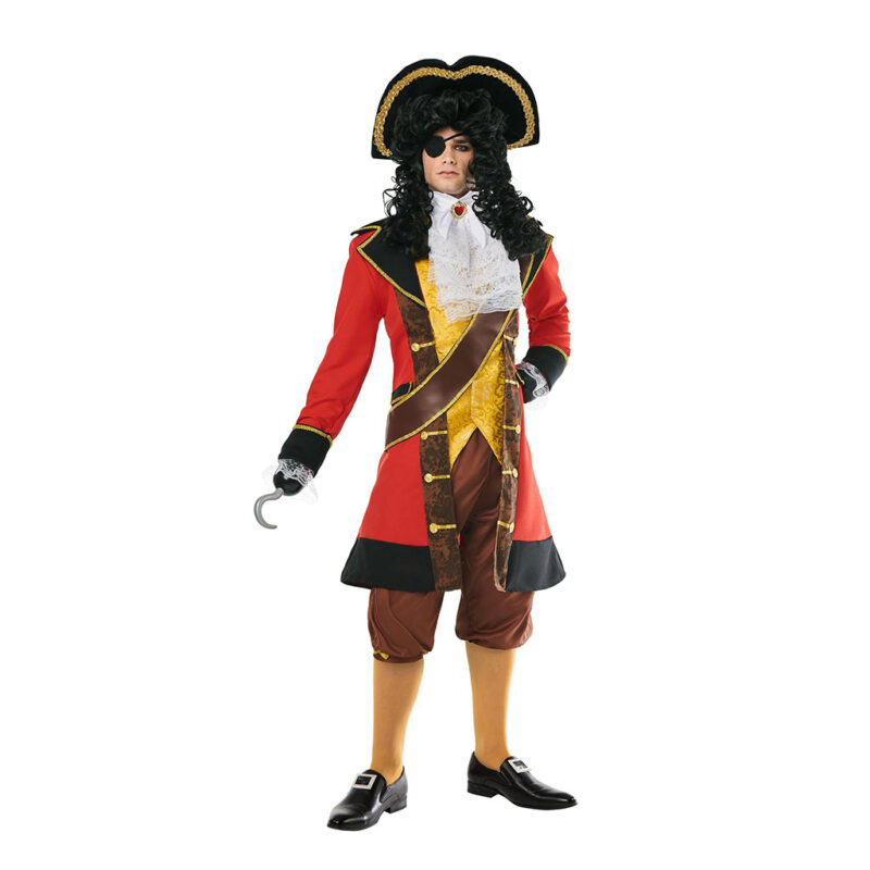 Disfraz de Pirata Capitan Hook Adulto
