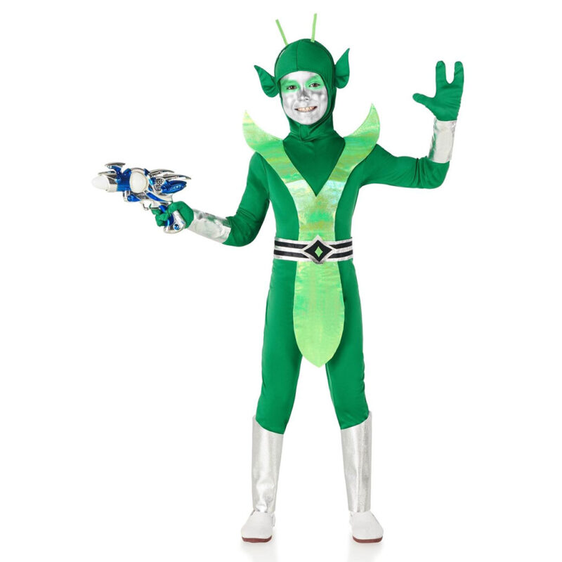Disfraz de Alien Verde Infantil