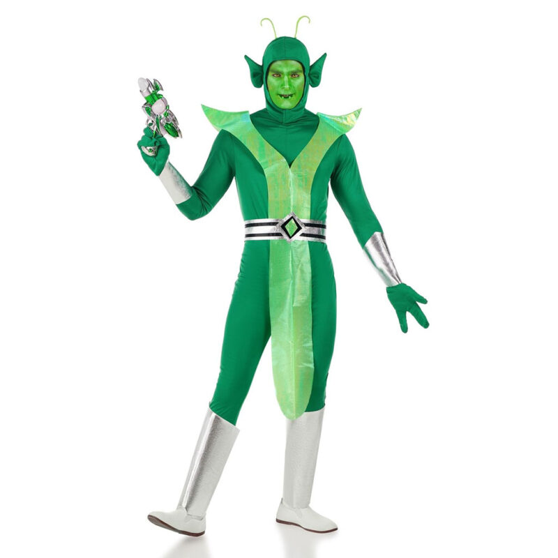 Disfraz de Alien Verde Adulto