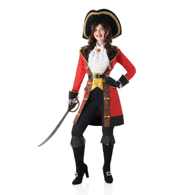 Disfraz de Capitana Pirata Hook de Mujer