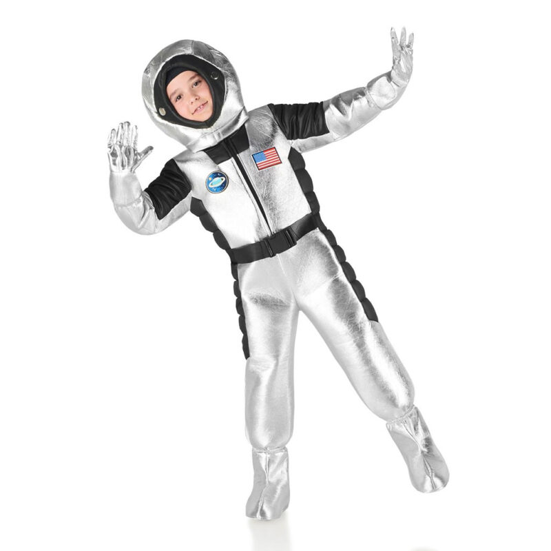 Disfraz de Astronauta Plateado Infantil