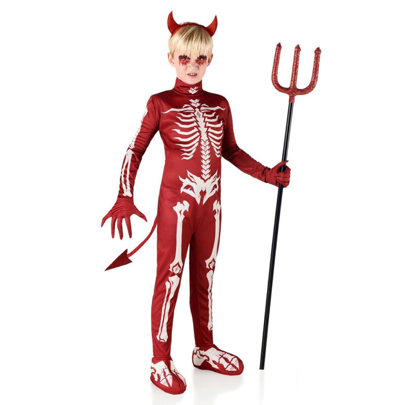 Disfraz de Demonio Esqueleto de Niño