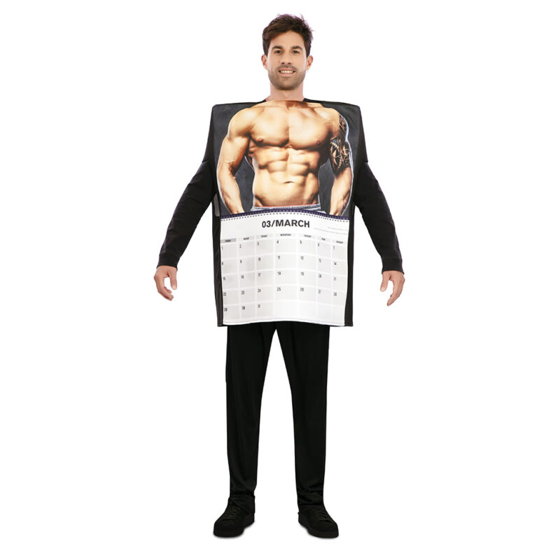 Disfraz de Calendario Sexy Hombre Hombre