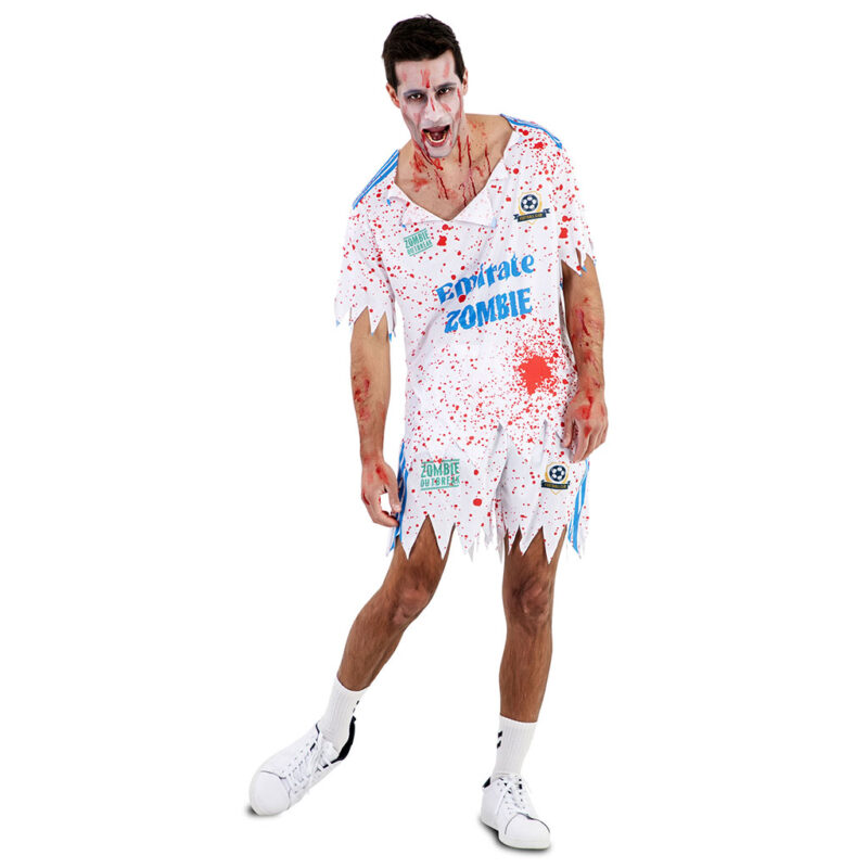 Disfraz de Jugador de Fútbol Zombie Unisex